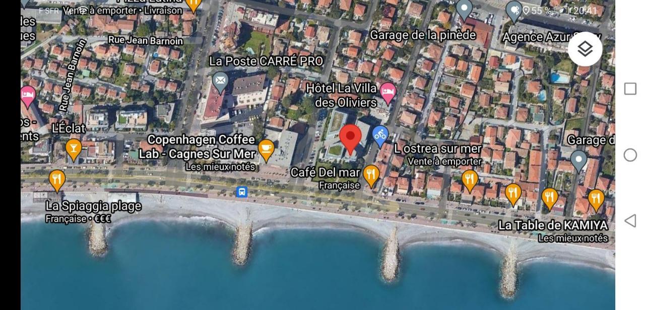 Appartement 6 Personnes Face A La Mer Cagnes-sur-Mer Zewnętrze zdjęcie